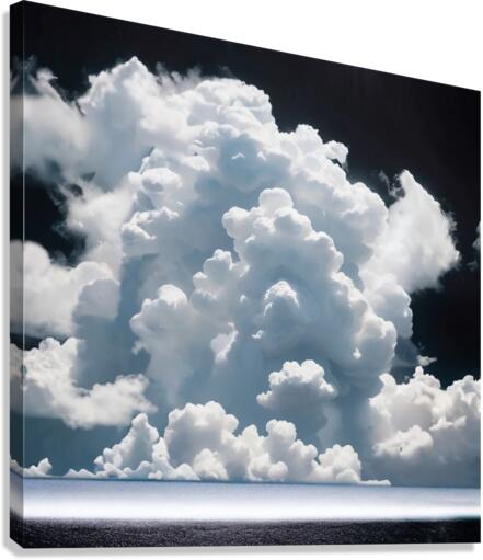 Clouds Symbolizing Eternity  Canvas Print