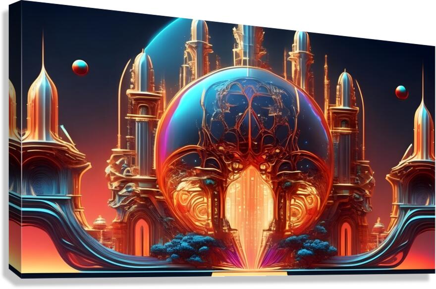Etherial Sanctuary Canvas Print