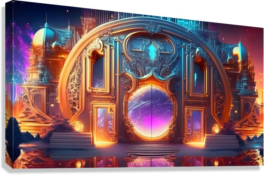 Pulsar Manor Canvas Print