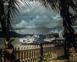 Found and Restored - PBM Mariner with Marines - 1940s Kodachrome