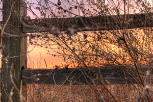 Nature Photography - Sunset at the Park - Quail Ridge Park MO