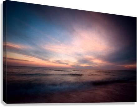 Artwork - Sunset on the Beach - St. Pete Beach Florida Canvas Print