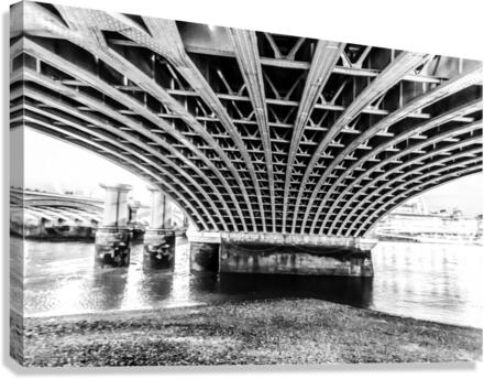 Artwork - No Troll Under the Bridge - London Canvas Print