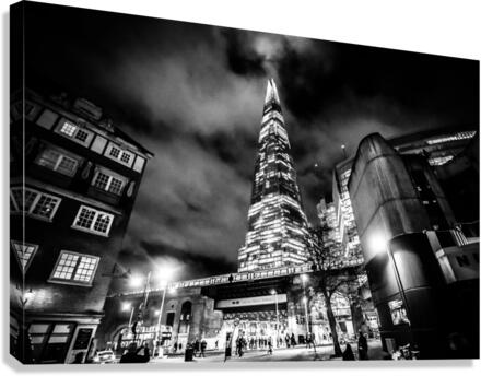 Street Photography - The Citadel - London England Canvas Print