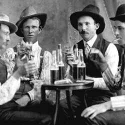 Found and Restored - My Dudes  - From an Antique Cabinet Card