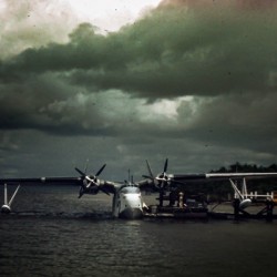 Found and Restored - PBM Mariner in the French Riviera - Kodachrome