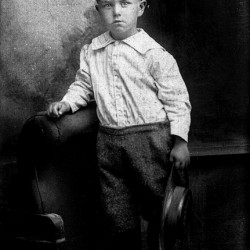 Found and Restored - The Boss - Antique RPPC