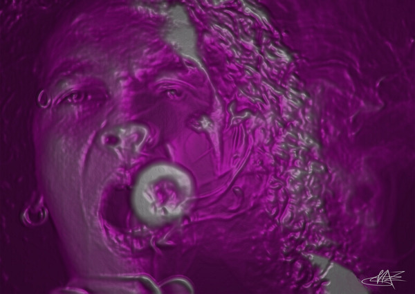 PURPLE HAZE Print