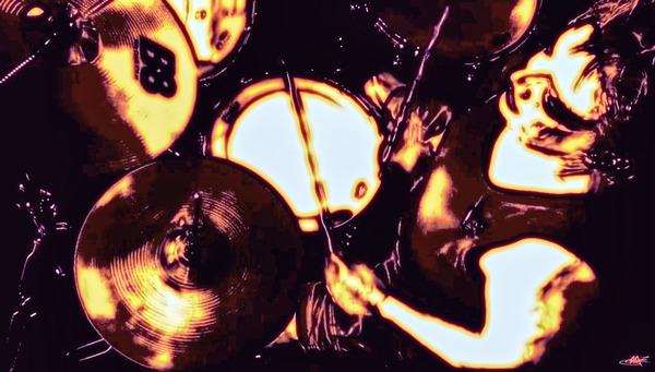 FUNKY DRUMS Print