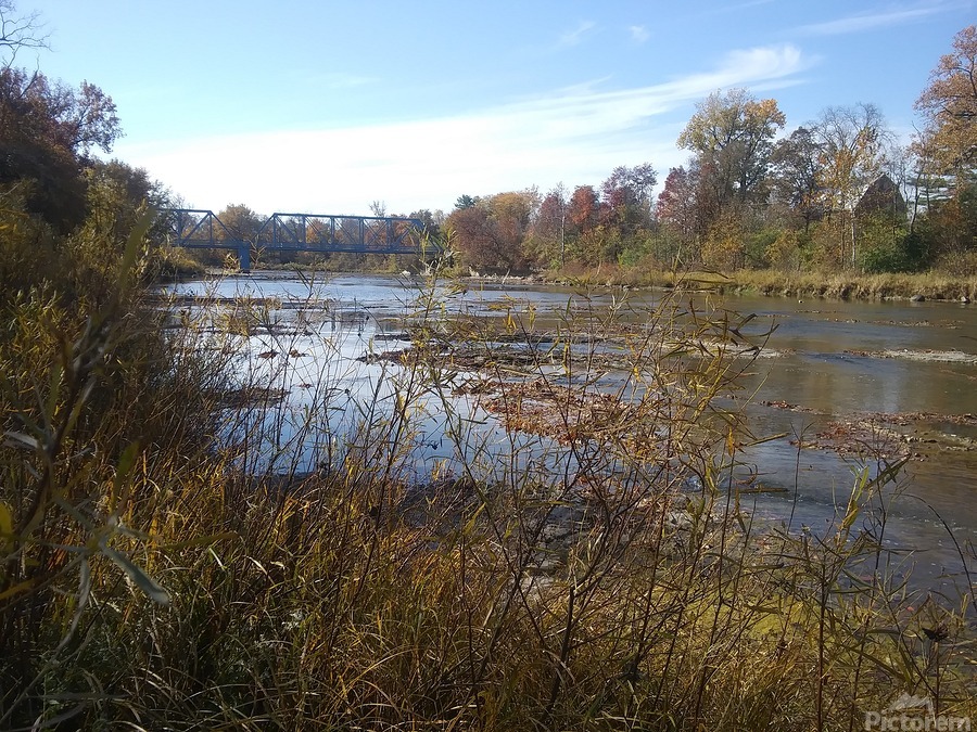RIVER EDGE by MOOSE STOCK PHOTOGRAPHY Wall Art