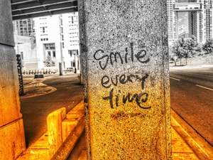Smile all the time
