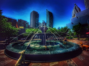 Berczy Park Dog Fountain