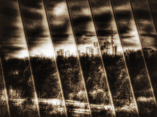 Bloor Bridge View Print