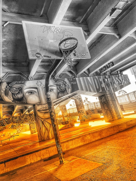 Underpass Street Ball Print