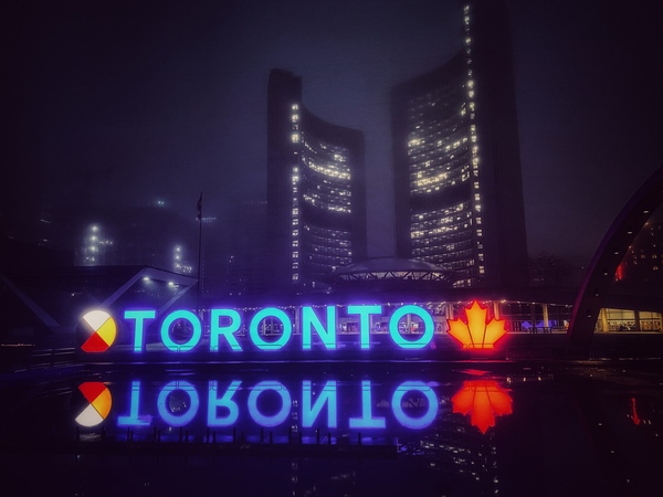 Toronto Square Look Print
