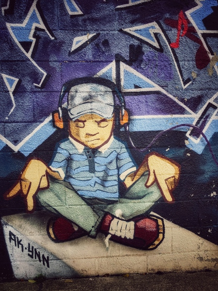 Graffiti Meditation  Print