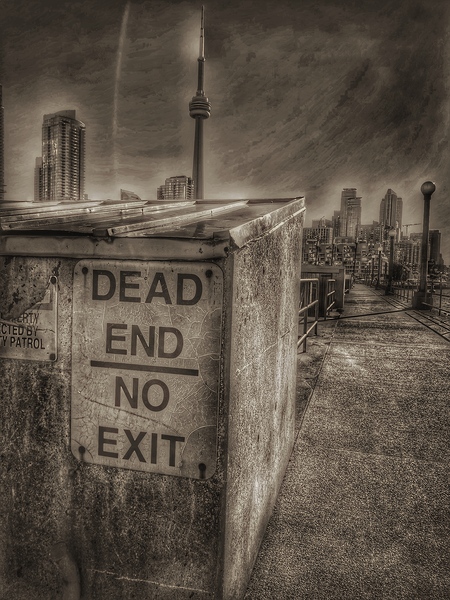 Toronto Dead End Print