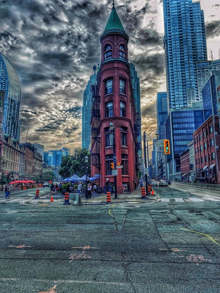 Toronto Flatiron Building Print