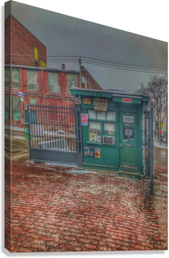 Distillery Security  - Toronto Canvas Print