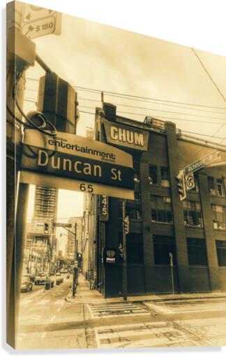 Chum Toronto Canvas Print