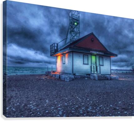 Beach House Canvas Print