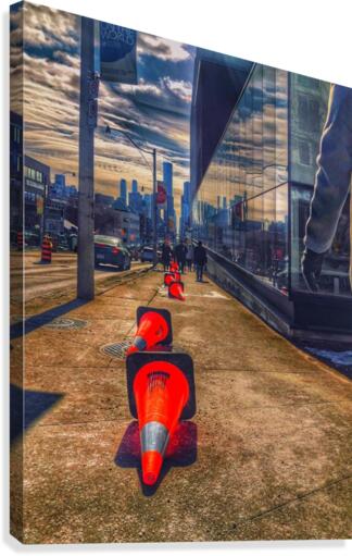 Down Yonge - Toronto Canvas Print