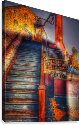 Distillery Reflection - Toronto Canvas Print