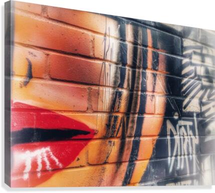 Dirty Lips Canvas Print