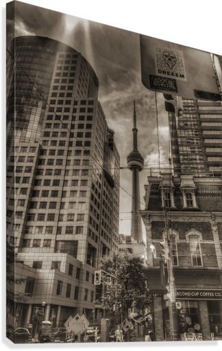 Vintage View  Canvas Print