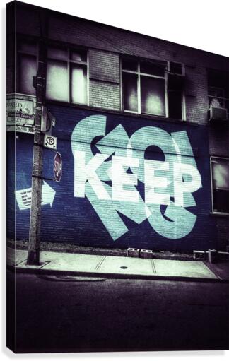 Keep Going  Canvas Print