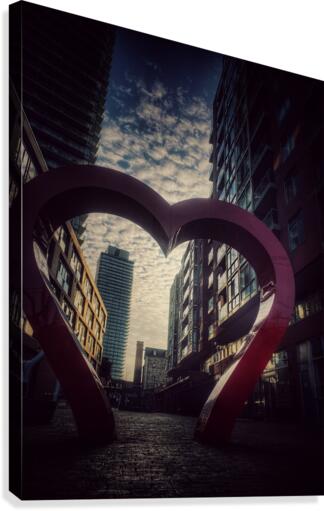 Dark Heart Canvas Print