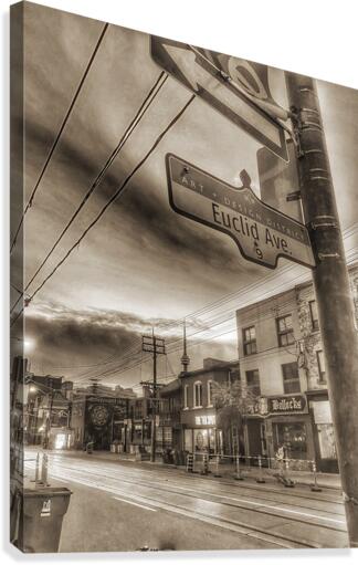 Art District Canvas Print