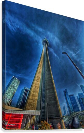 Tower Base Canvas Print