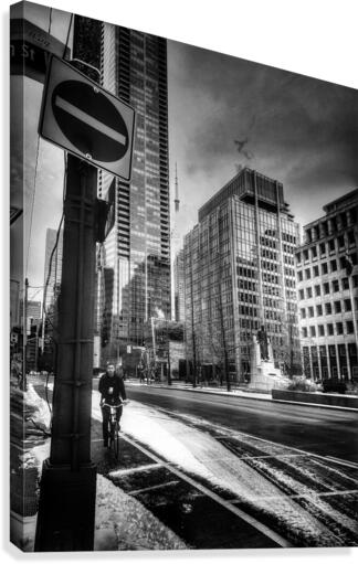 University Ave  Canvas Print