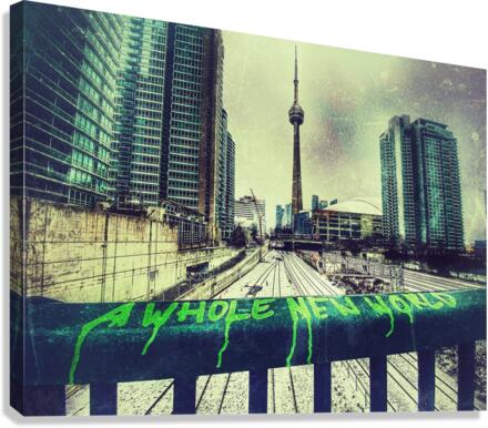Toronto New World Canvas Print