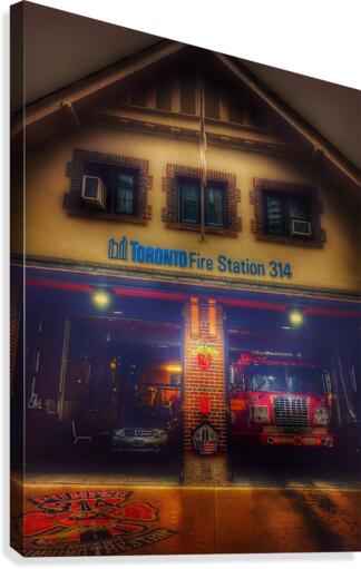 Toronto Firehouse  Canvas Print
