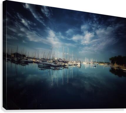 Harbour Time  Canvas Print