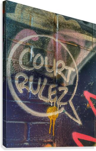 Court Rules Canvas Print