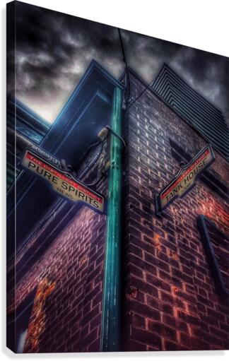 Distillery Intersection Canvas Print