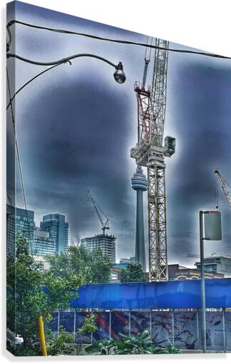 T.O. Construction Canvas Print