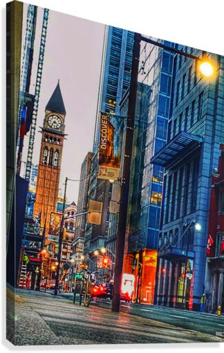 Bay Street Canvas Print