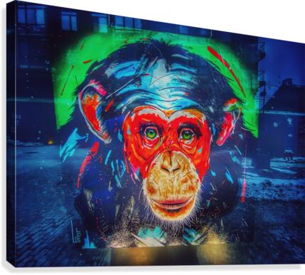 Monkey Business Canvas Print