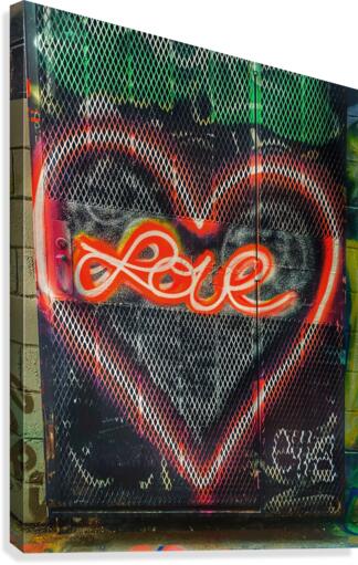 Just Love Canvas Print