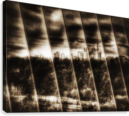 Bloor Bridge View Canvas Print
