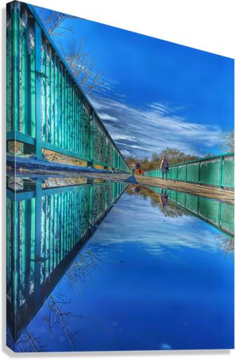 Long Walk Canvas Print