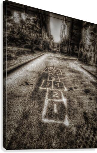 Graffiti Games Canvas Print