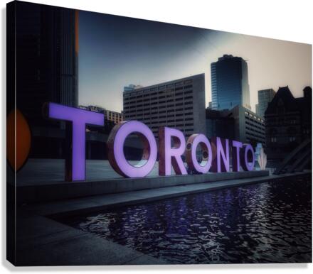 Toronto Square   Canvas Print