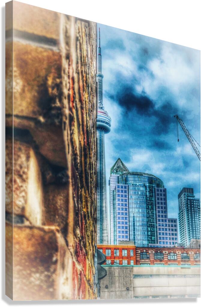 Toronto Corner View Canvas Print
