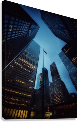 Financial District   Canvas Print