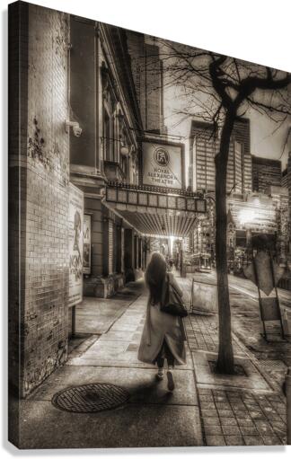 King Walk Canvas Print